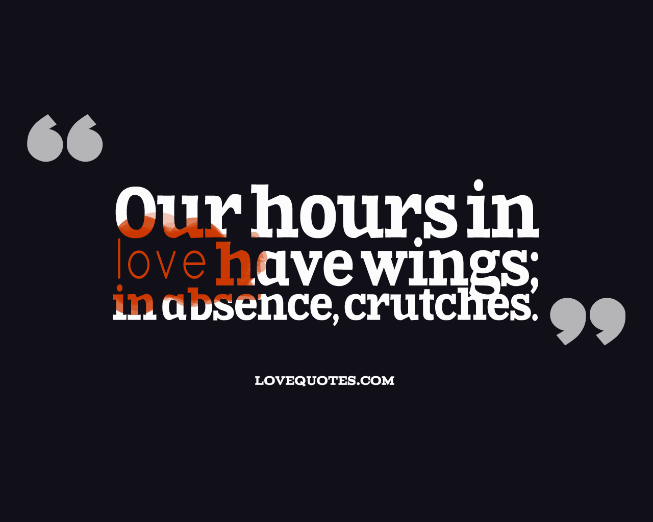 Our Hours In Love