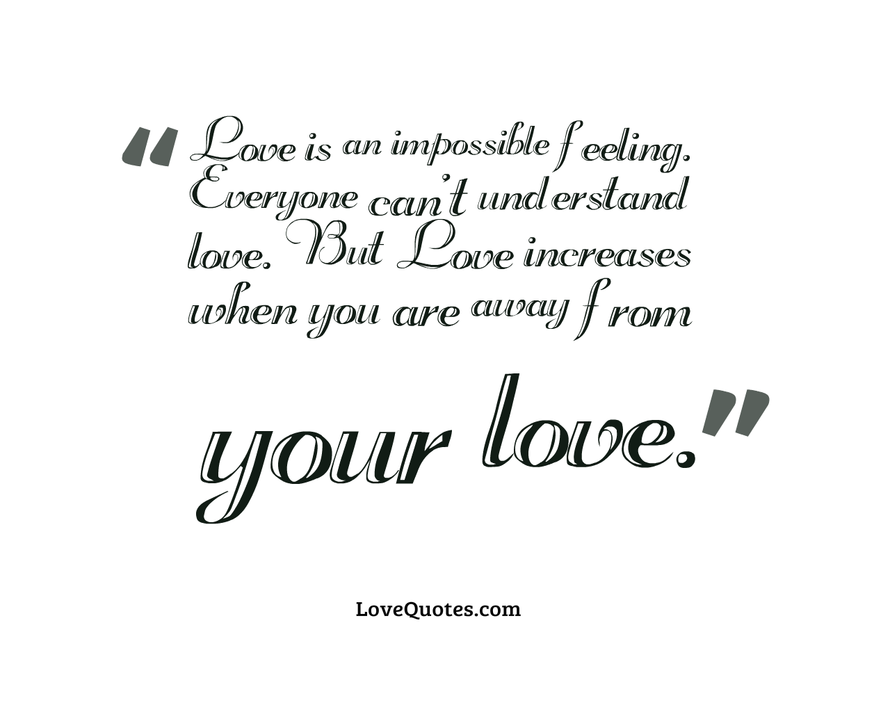 Love Increases