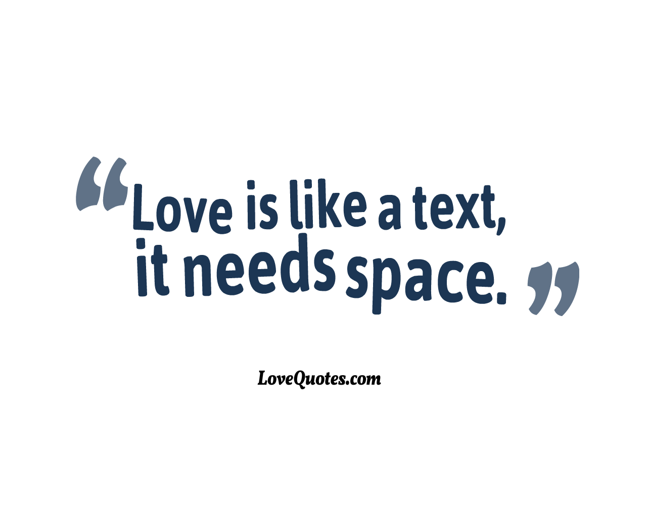 Love Is Like Text