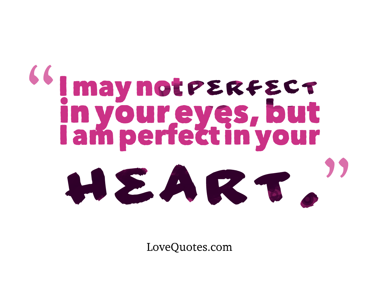 Perfect In Your Heart