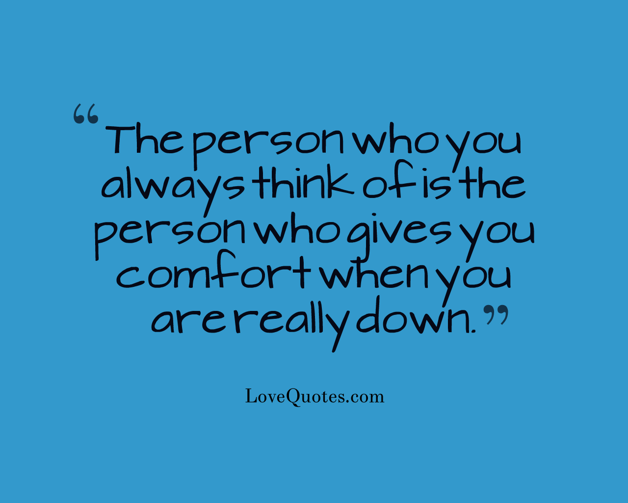The Person You Think
