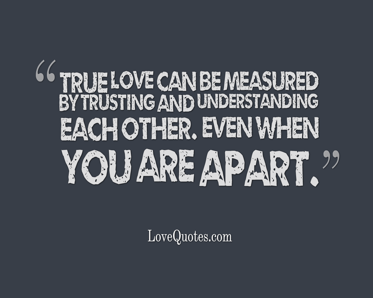 Trusting And Understanding