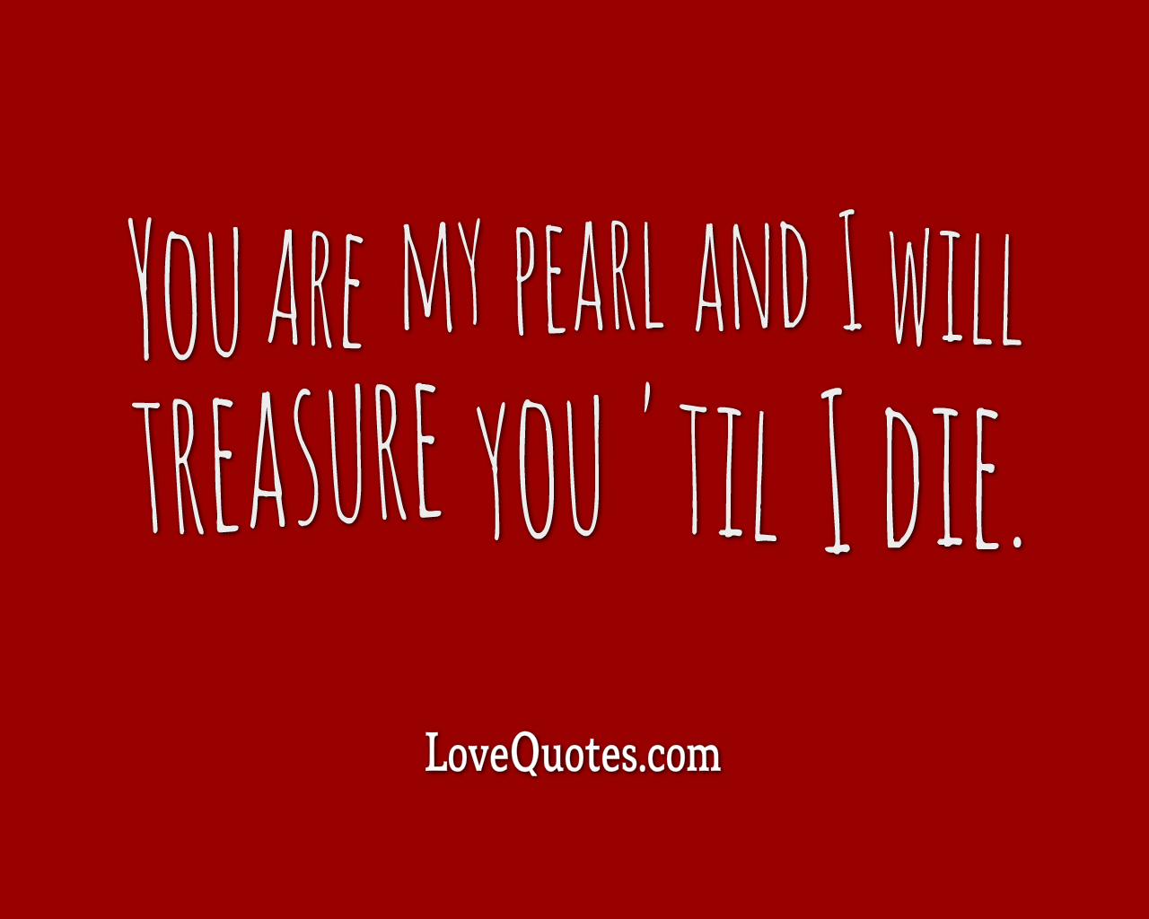 You Are My Pearl