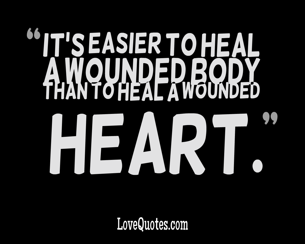 Heal A Wounded Heart