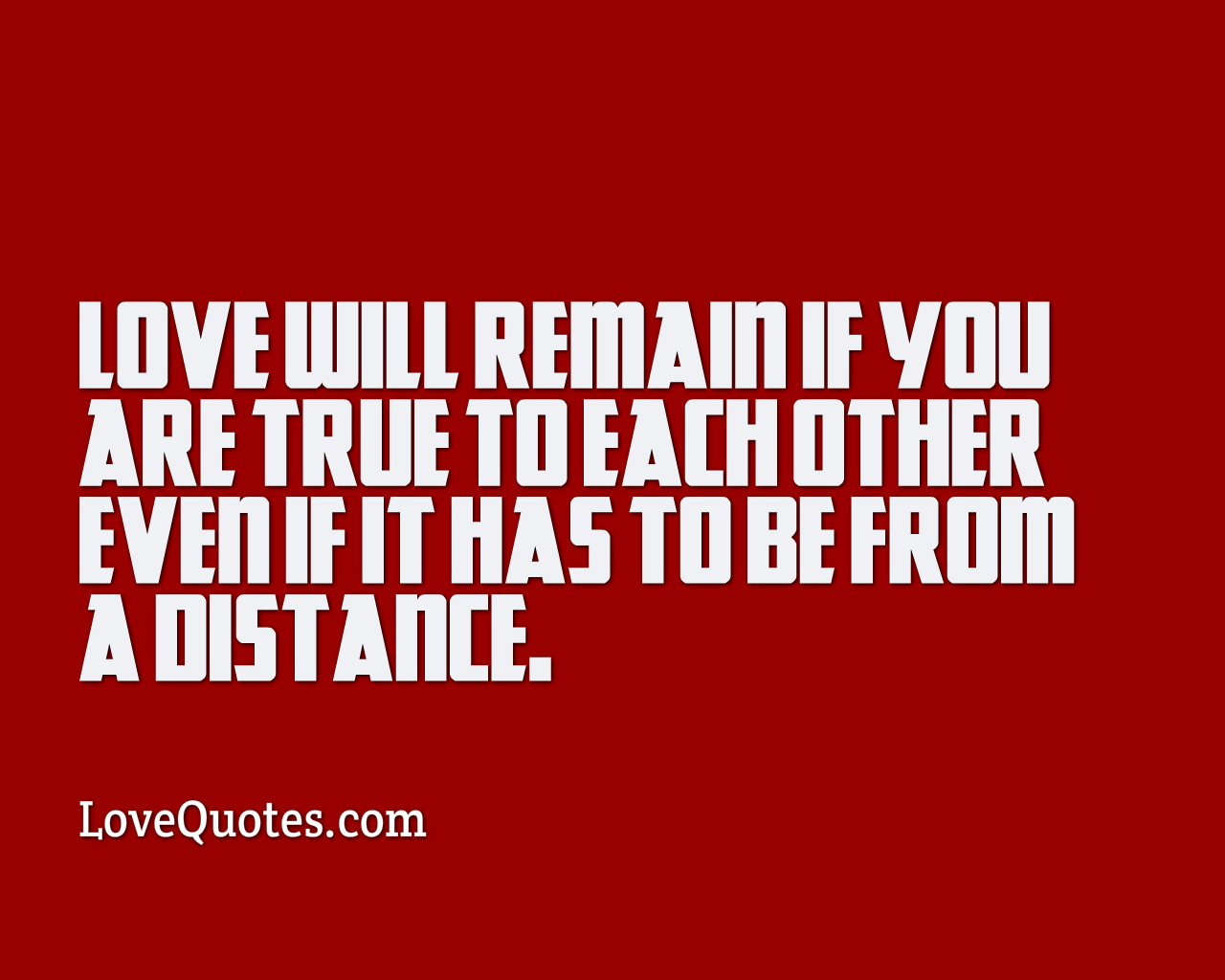 Love Will Remain