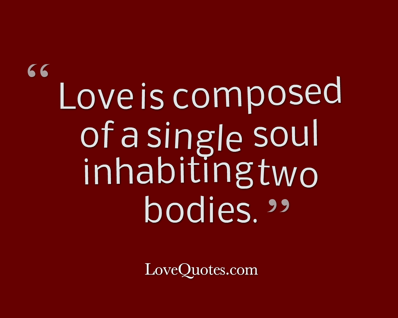 Single Soul Inhibiting Two Bodies