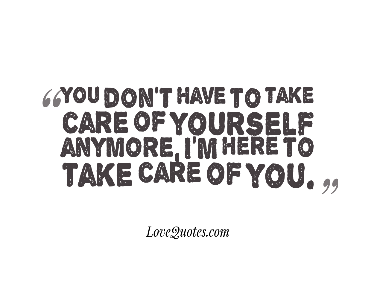 Take care love quotes
