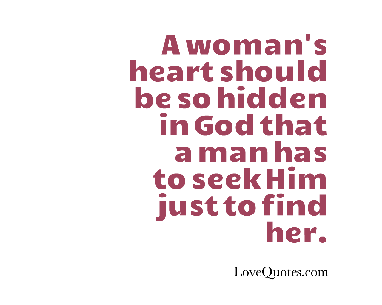 A Womans Heart
