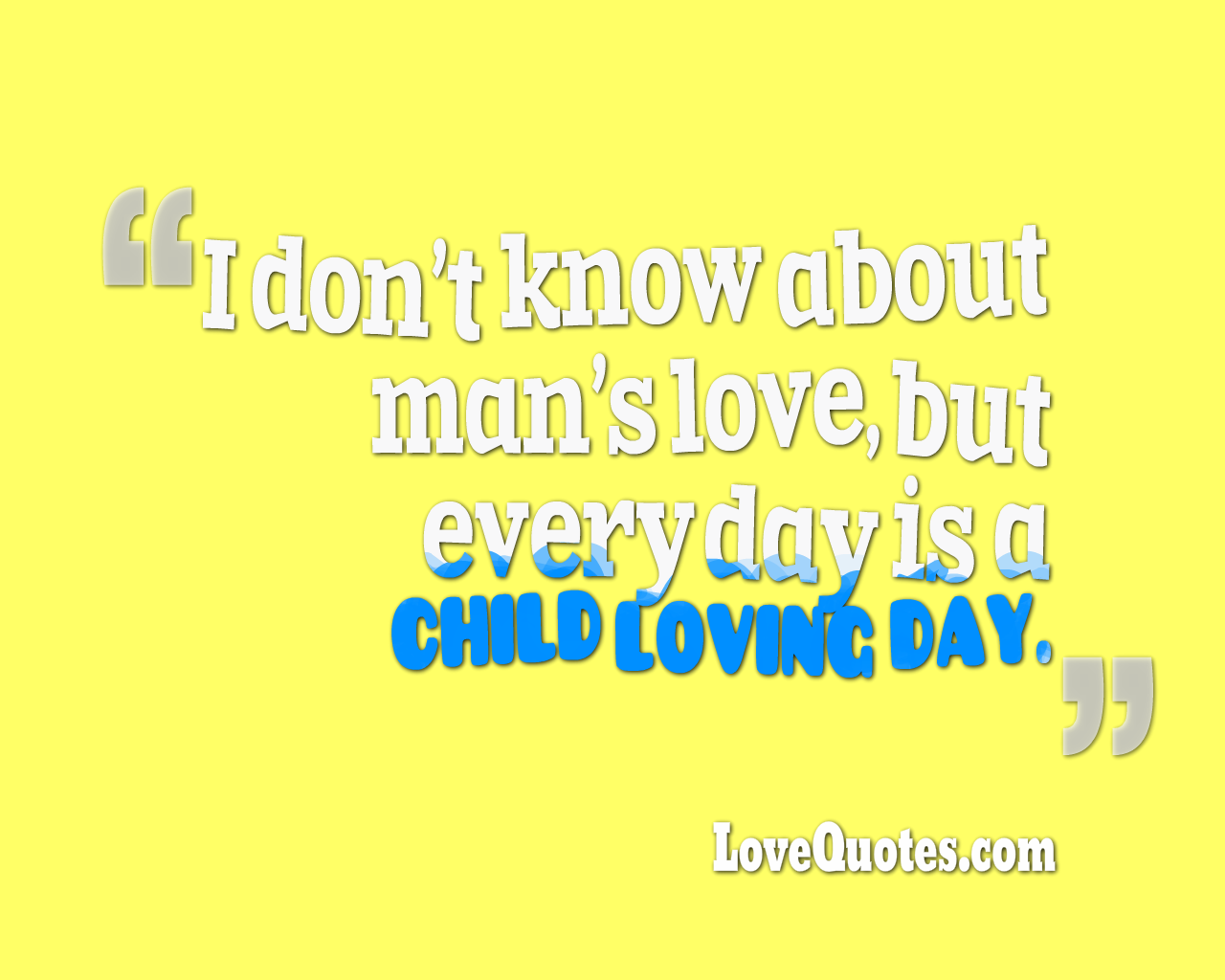 Child Loving Day