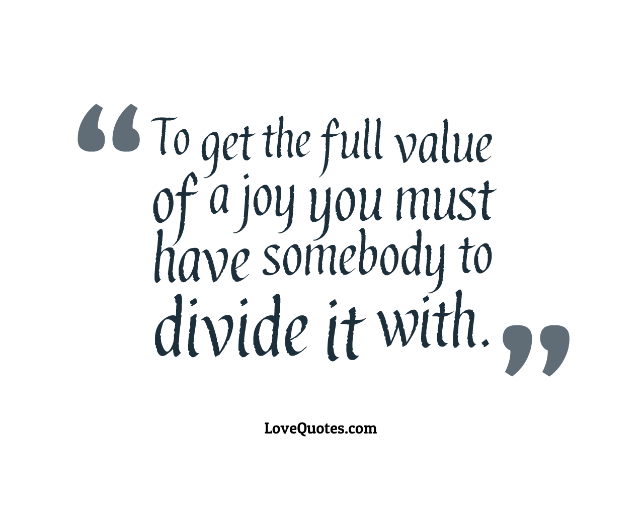 Value Of Joy