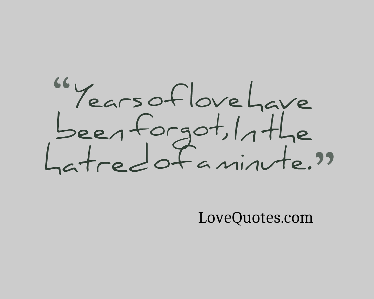 Years Of Love
