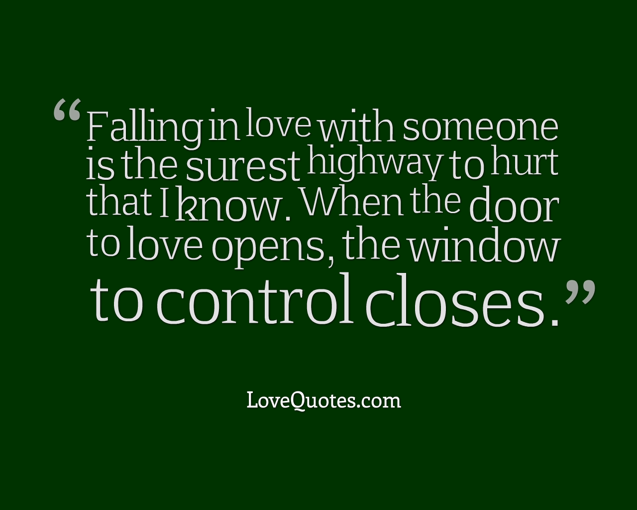 Falling In love With Someone