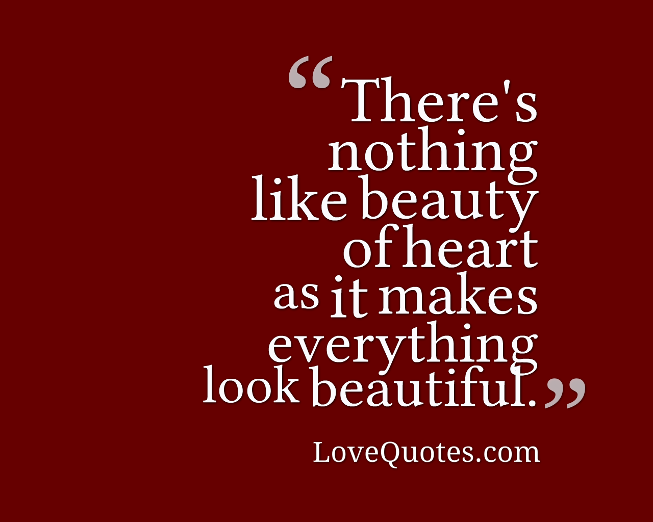 Beauty Of Heart