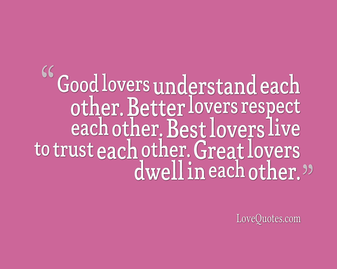 Good Lovers