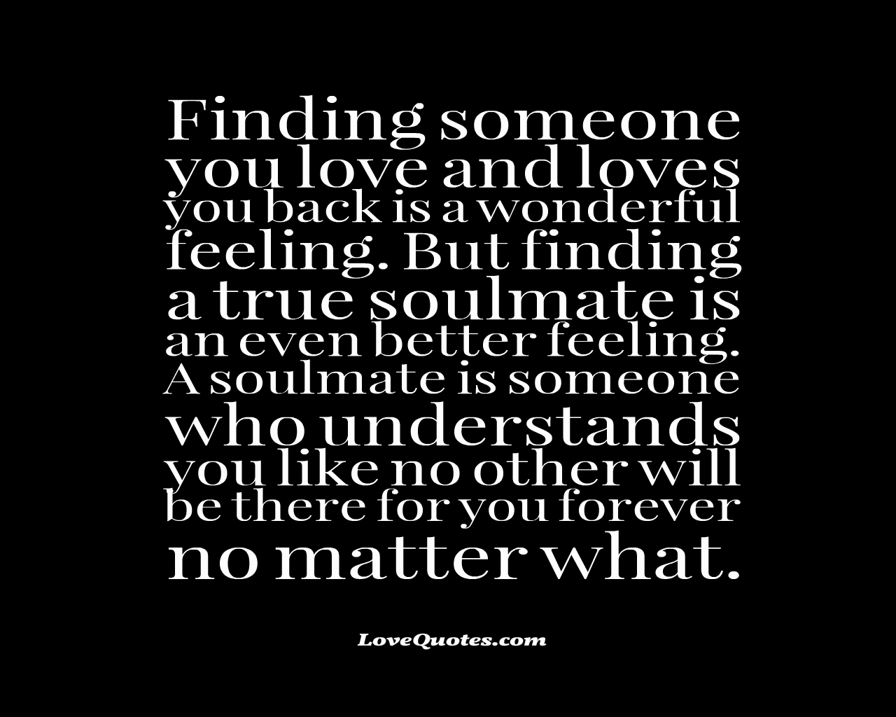 Finding Someone You Love