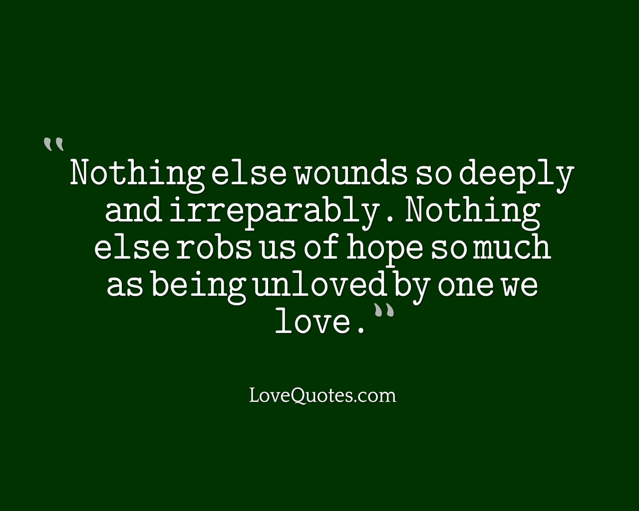 Wounds So Deeply