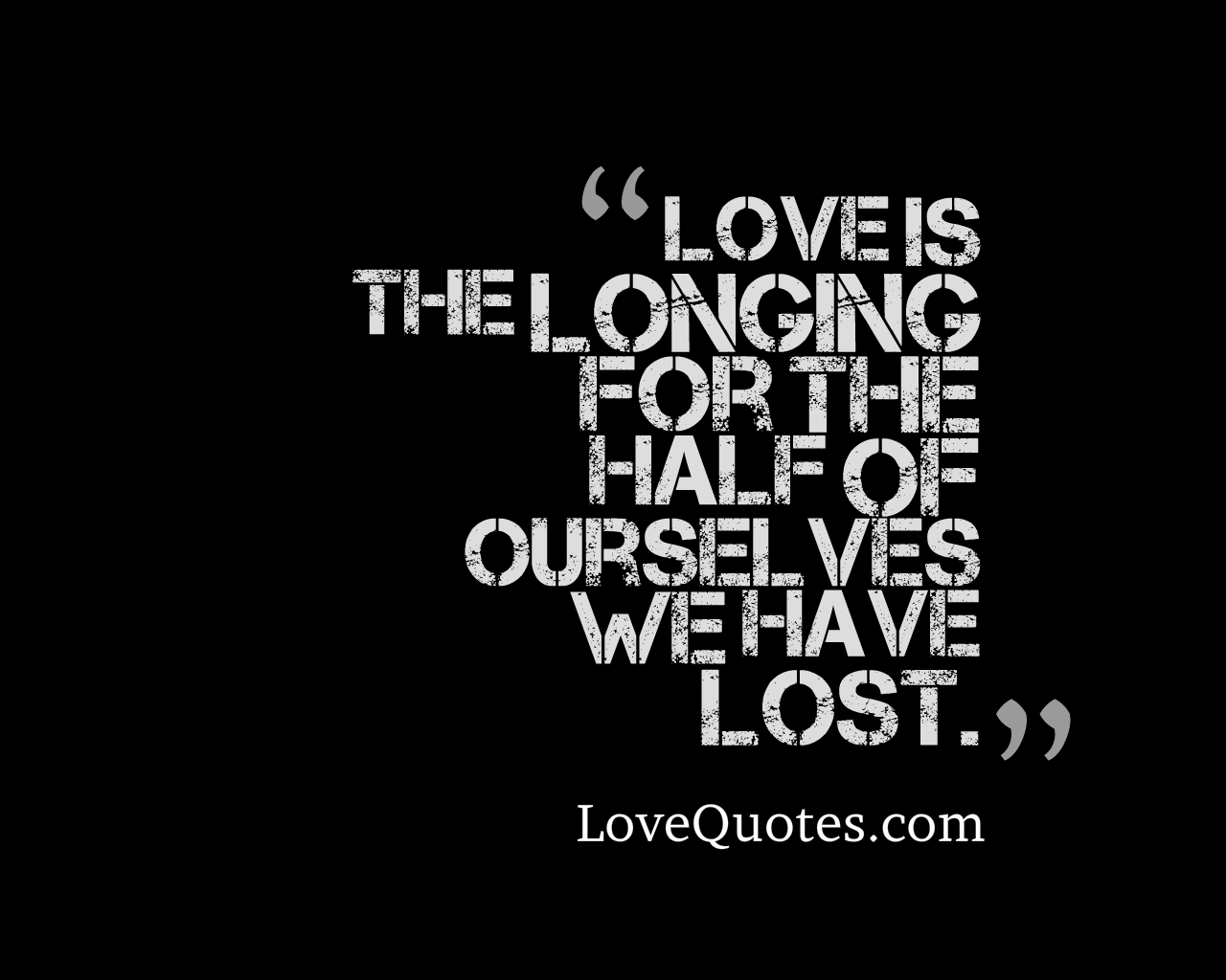Love is the Longing