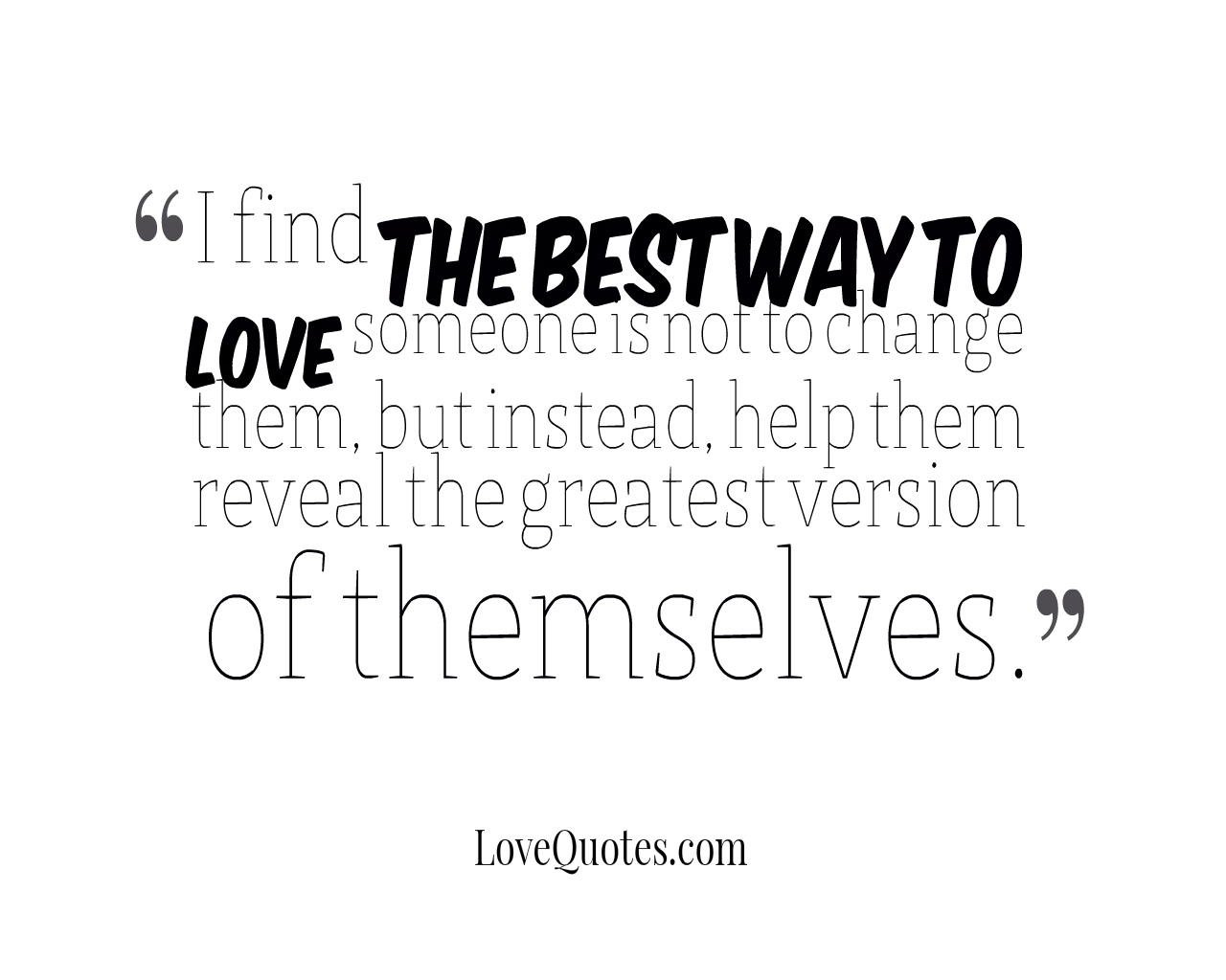 Best Way To Love Someone
