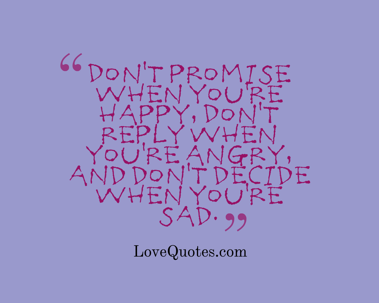 Dont Promise