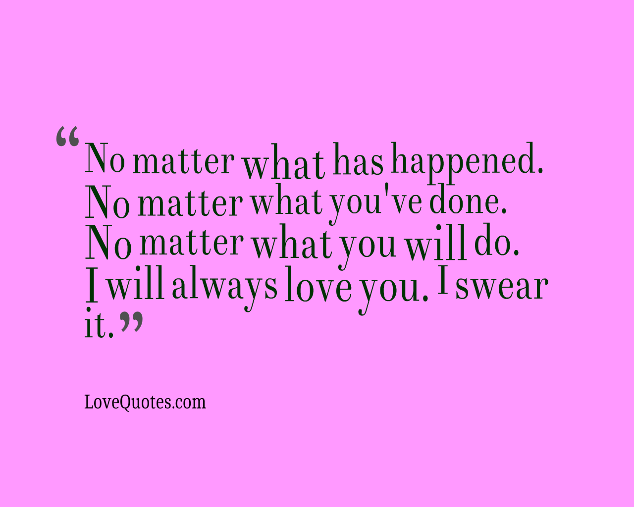 i will always love you quotes