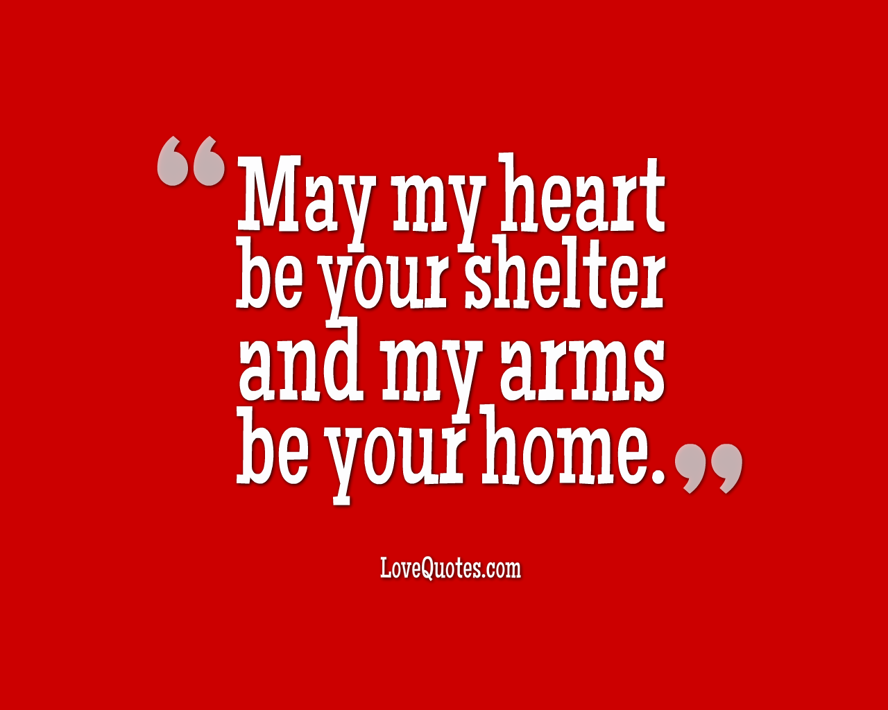 May My Heart Be Your Shelter