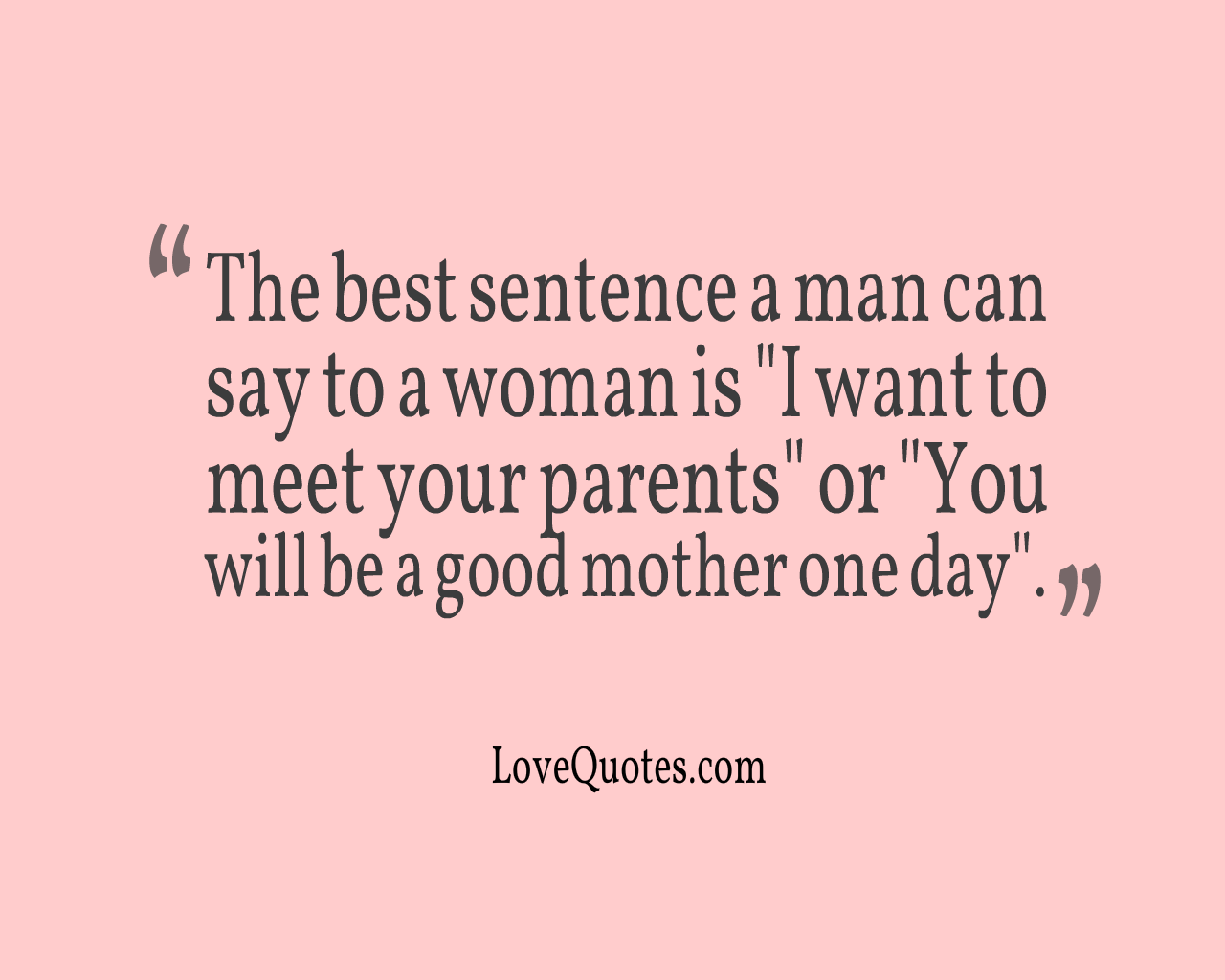 The Best Sentence
