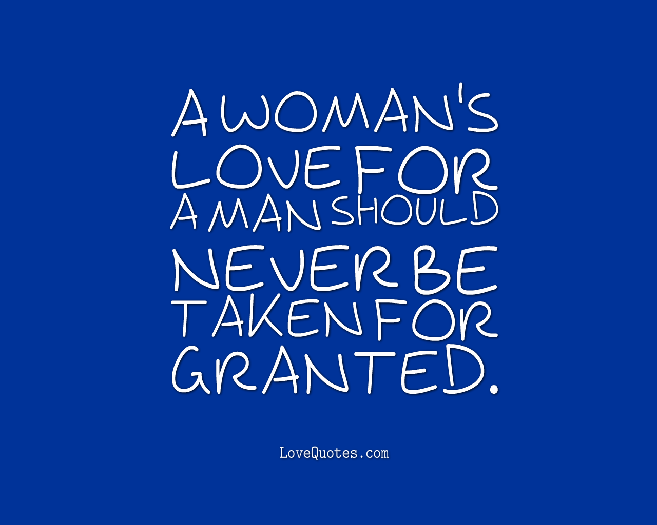 A Womans Love