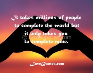 It Takes Millions Of People