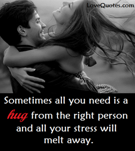 All You Need Is A Hug
