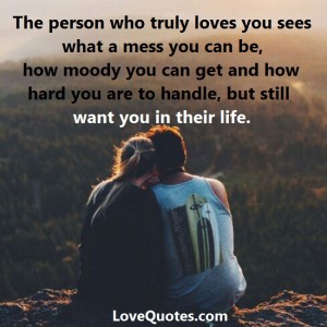 The Person Who Truly Loves You