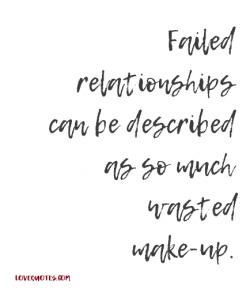 Failed Relationship