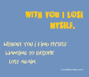I Lose Myself