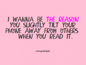 I Wanna Be The Reason