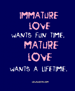 Immature Love