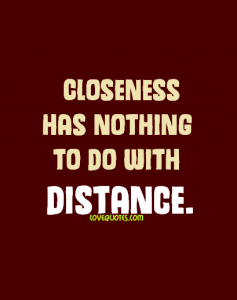 With Distance