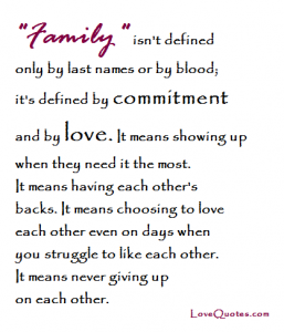 Family Isn’t Defined