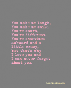 You Make Me Laugh - Love Quotes