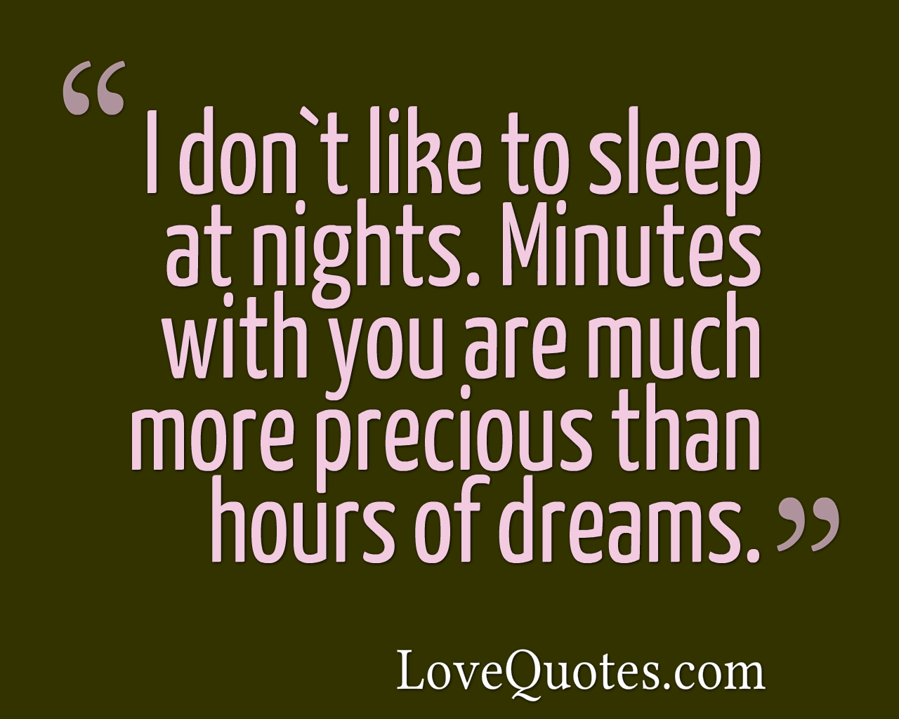 Sleep At Nights