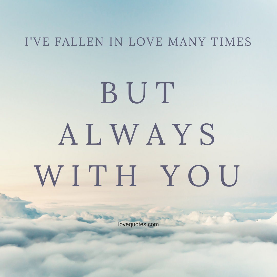 Fallen In Love Many Times