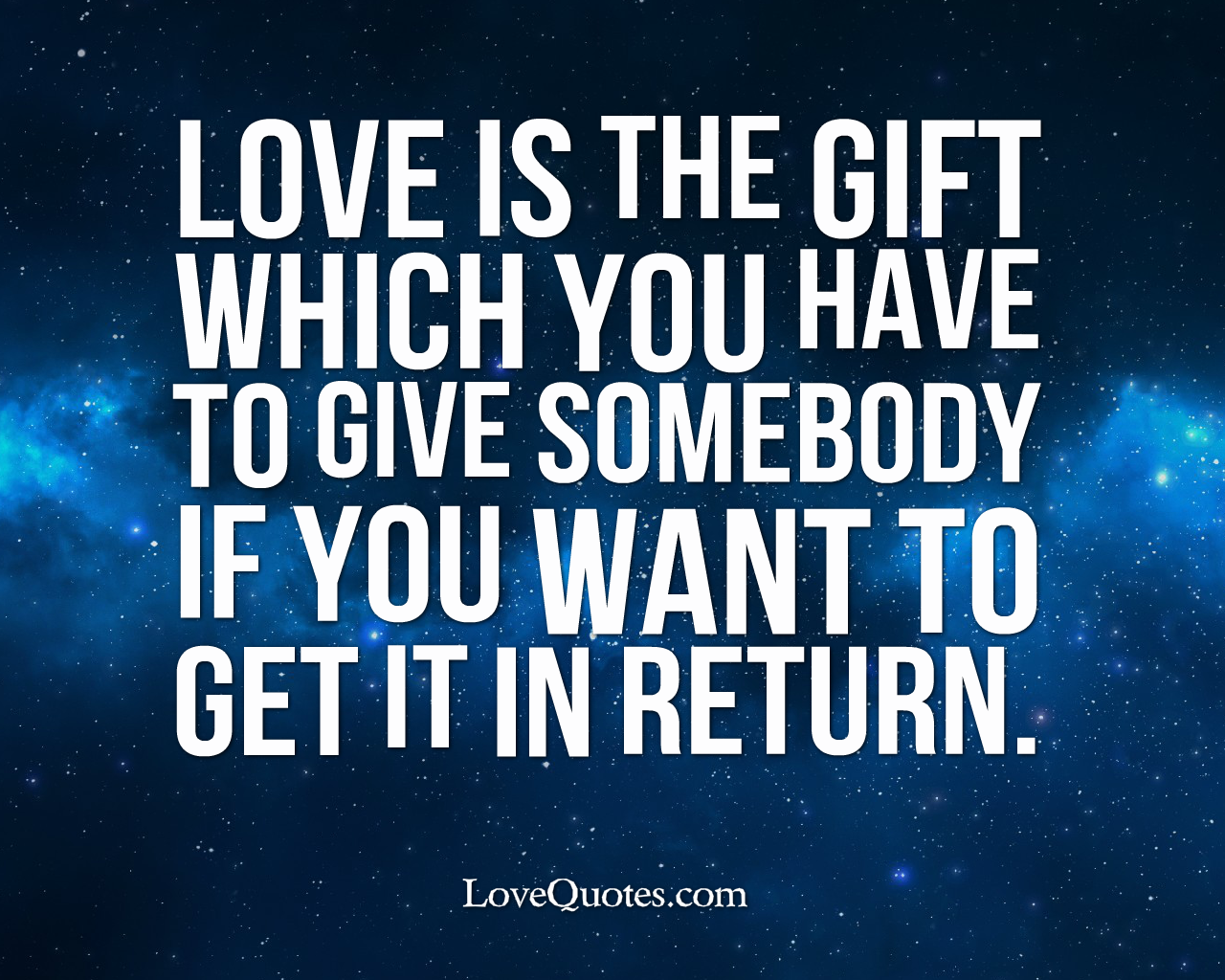 Love Is The Gift