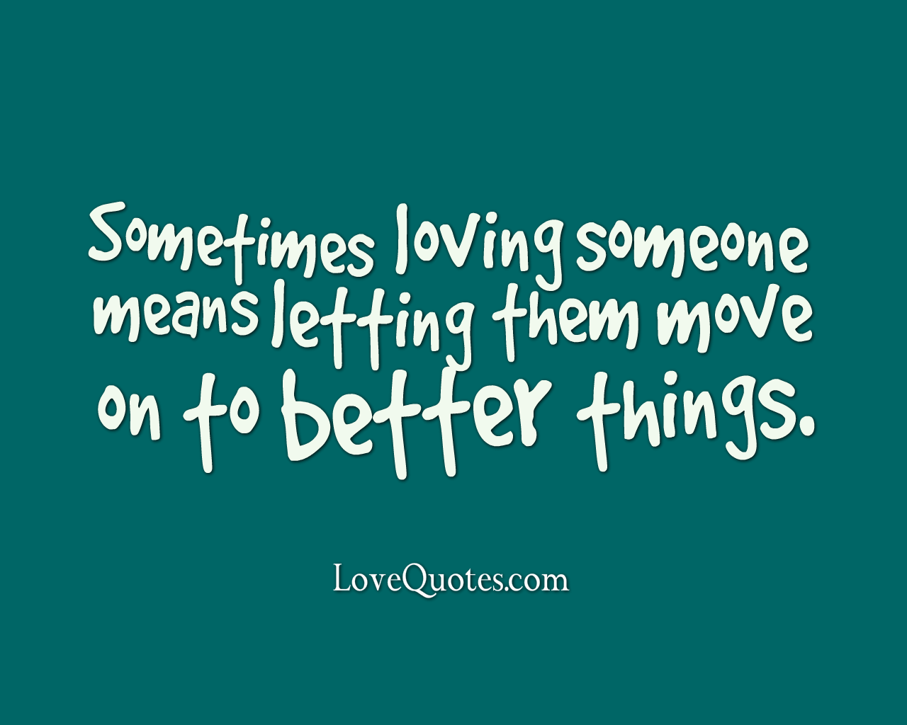To Better Things