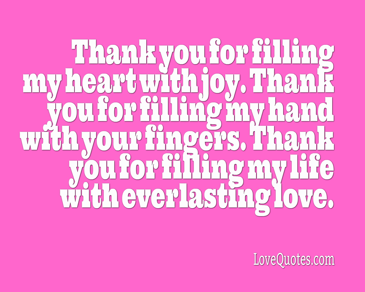 With Everlasting Love