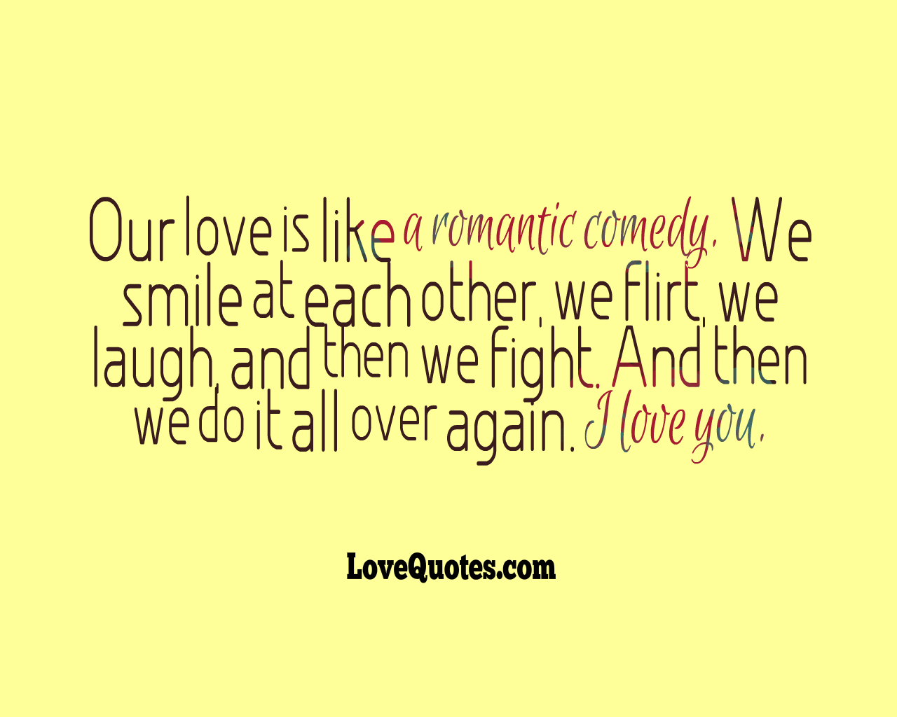 A Romantic Comedy