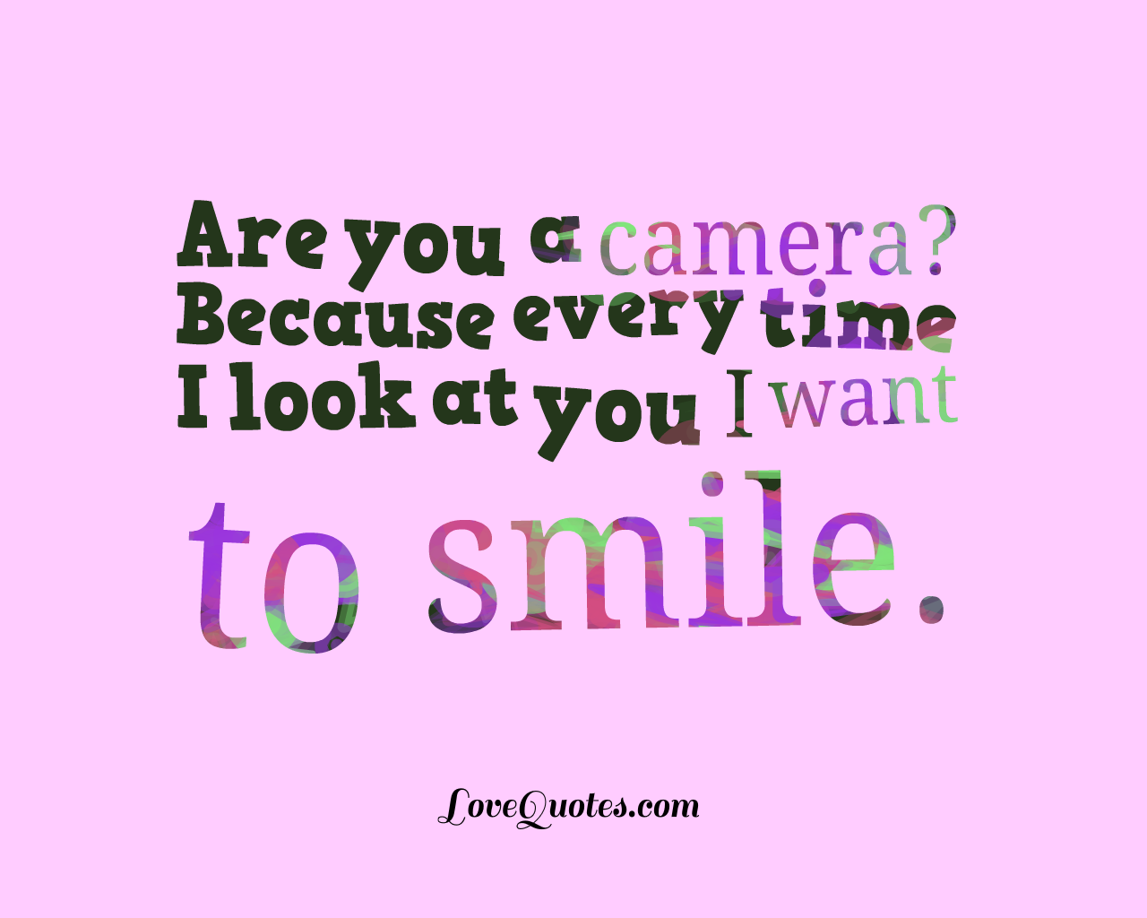 I Want To Smile