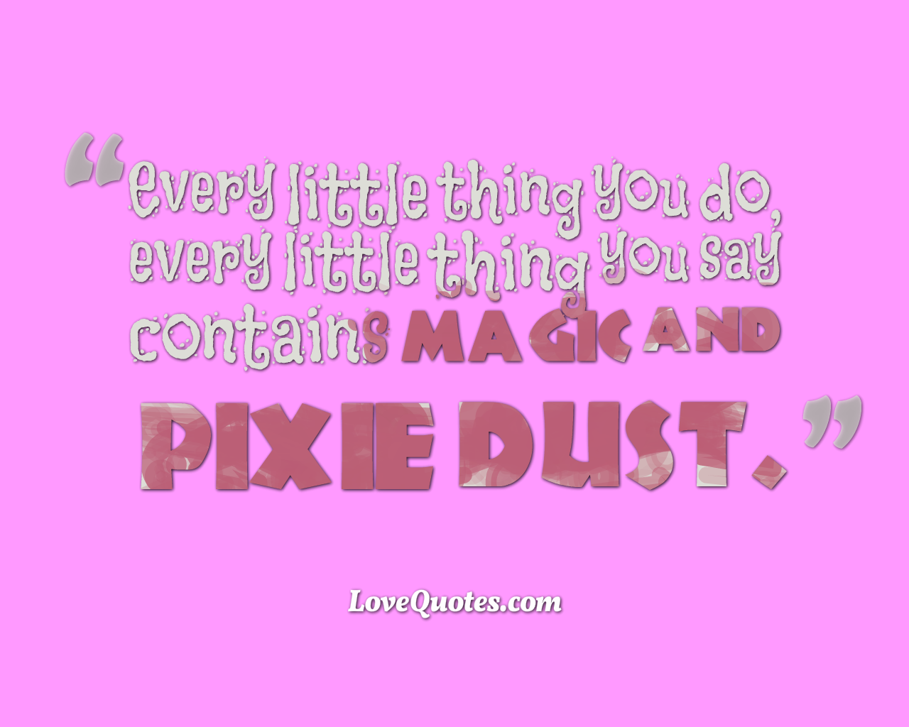 Magic And Pixie Dust