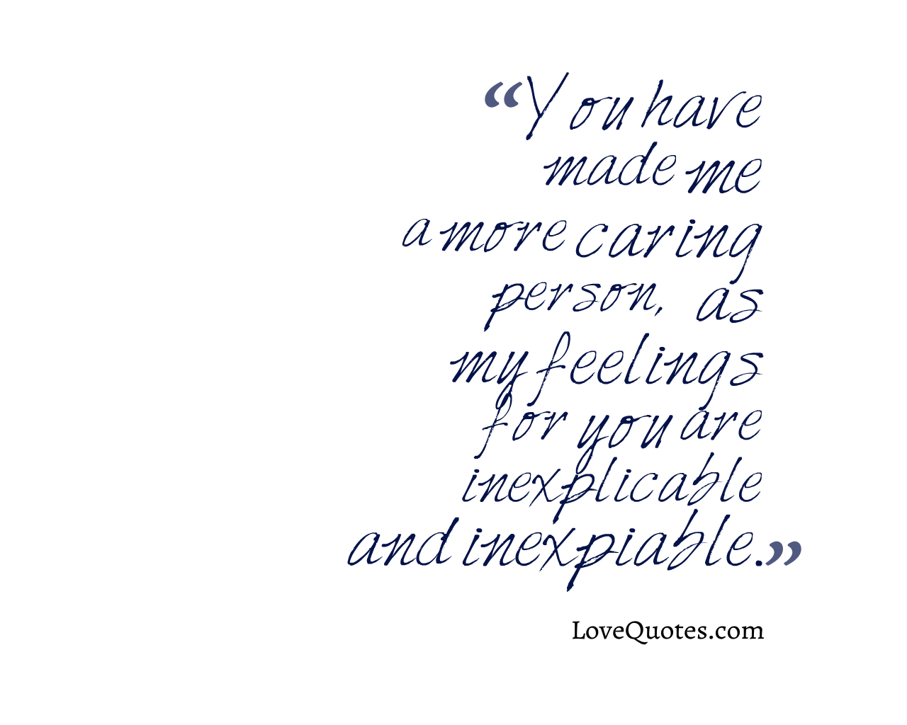 My Feelings For You Love Quotes
