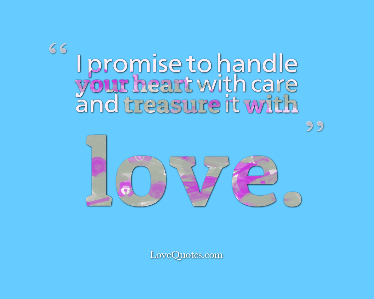 Treasure It With Love