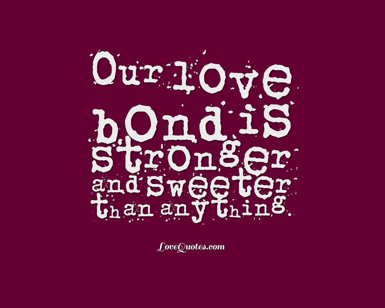 Our Love Bond
