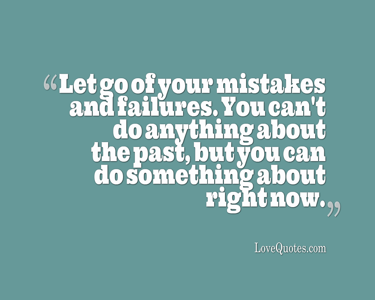 Mistakes And Failures