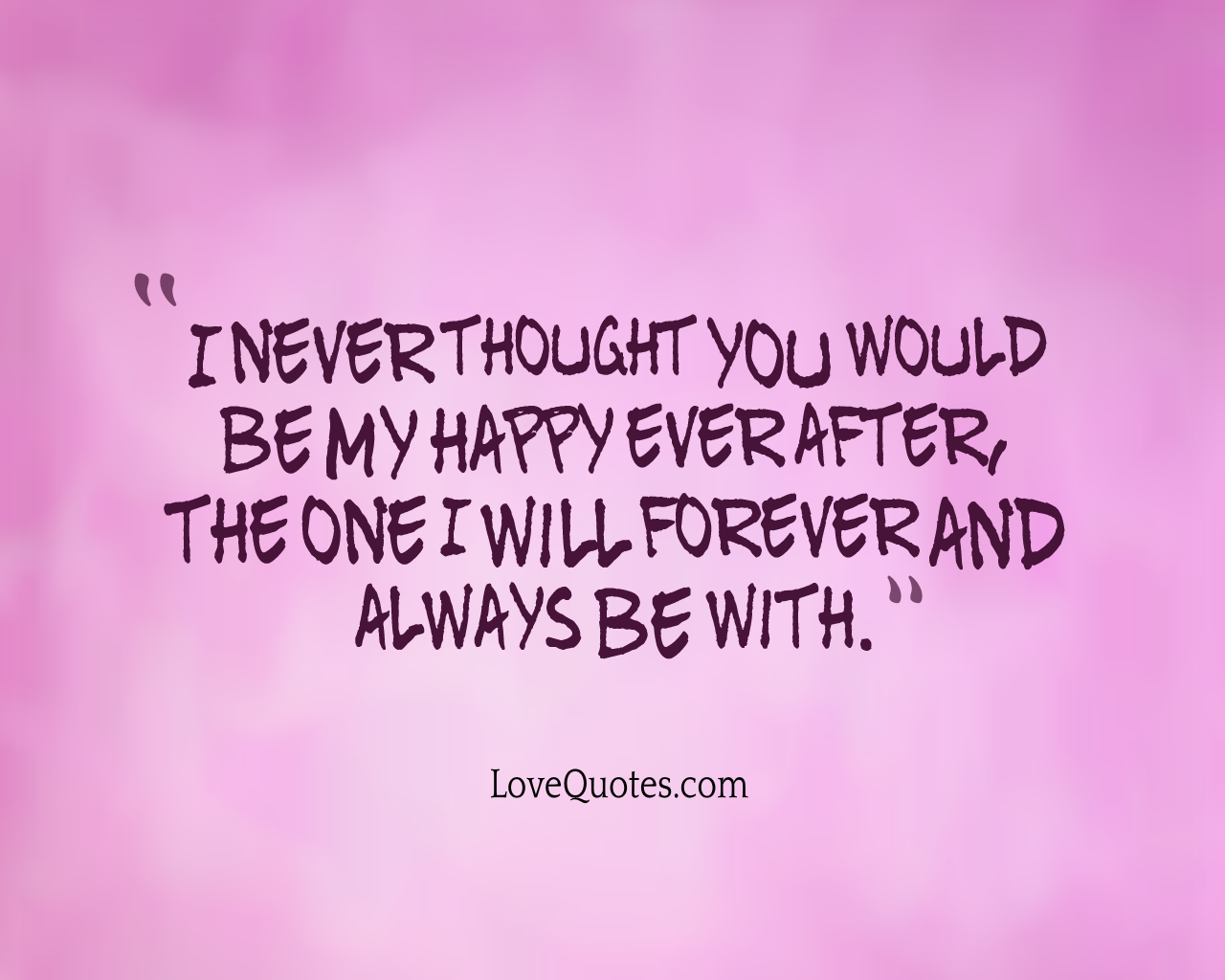 My Happy Ever After
